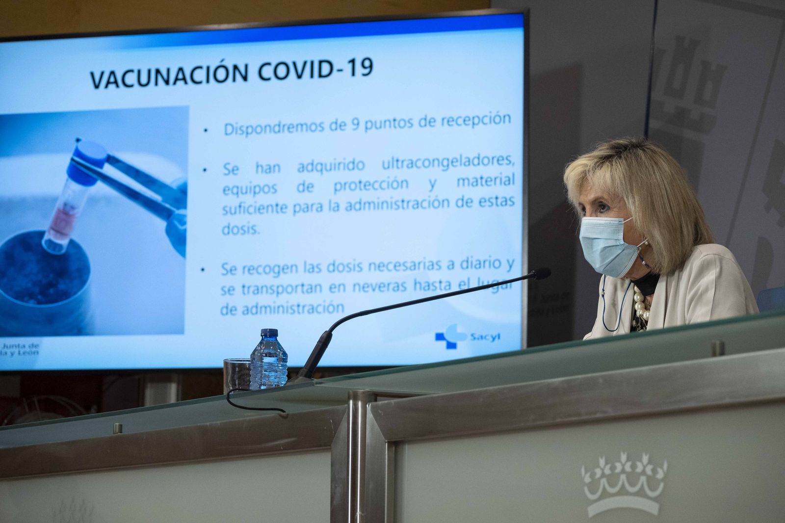 Casado vacuna
