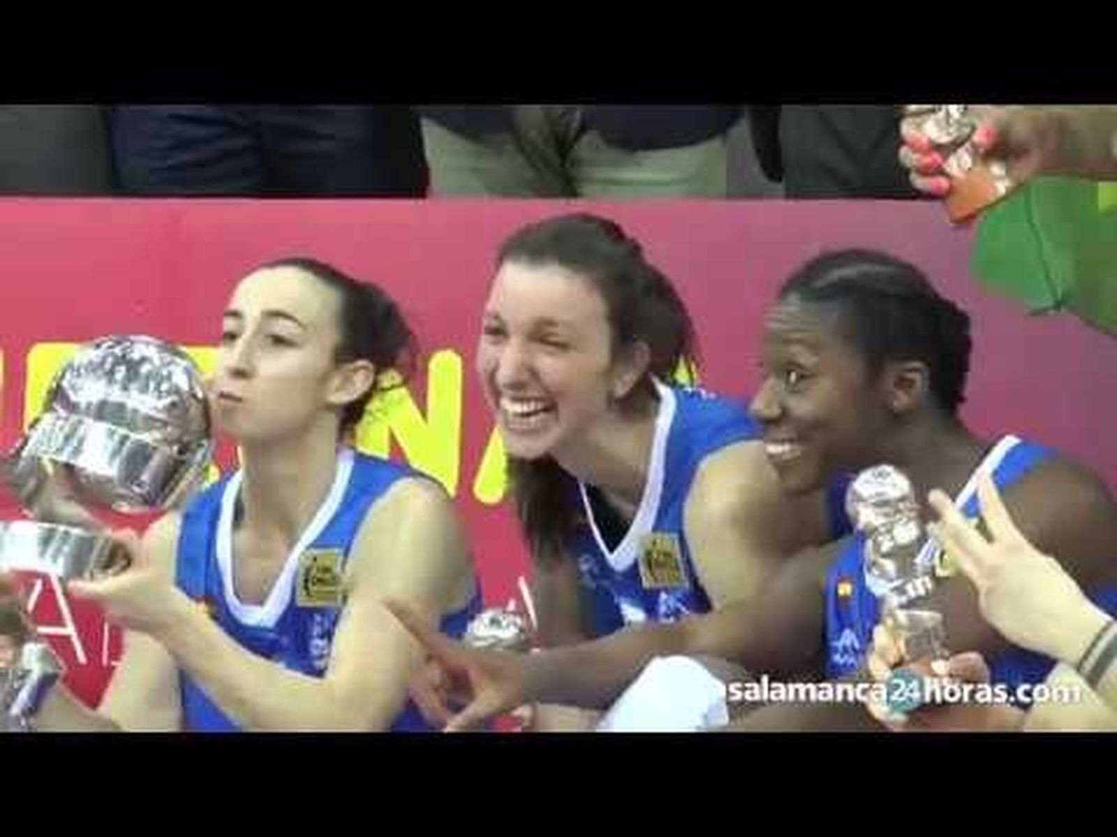 Así celebró Avenida su título de campeón de la Copa de la Reina 2018
