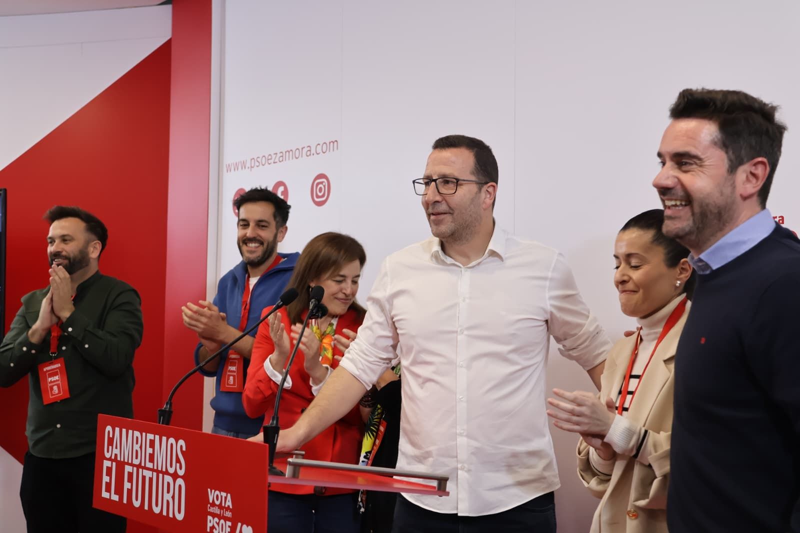 Noche electoral en la sede del PP en Zamora