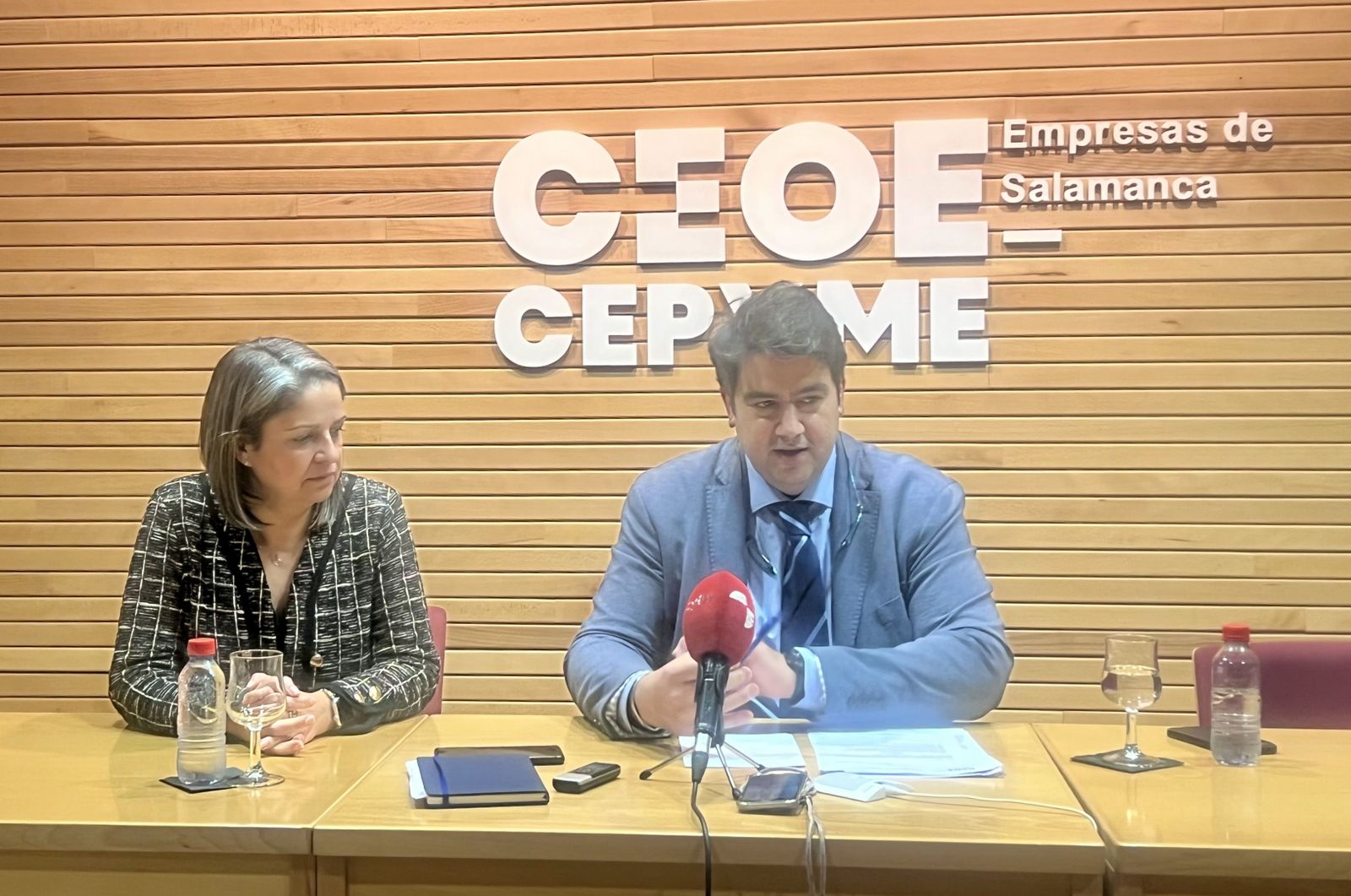 Elena Borrego y Diego García