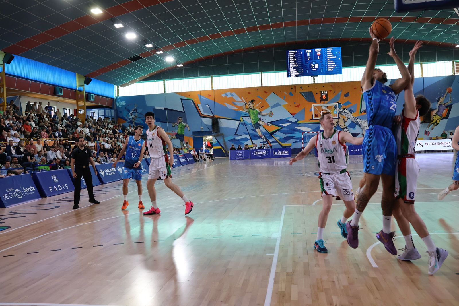 GALERÍA | Revive en imágenes el partido entre el CB Zamora y Alega Cantabria