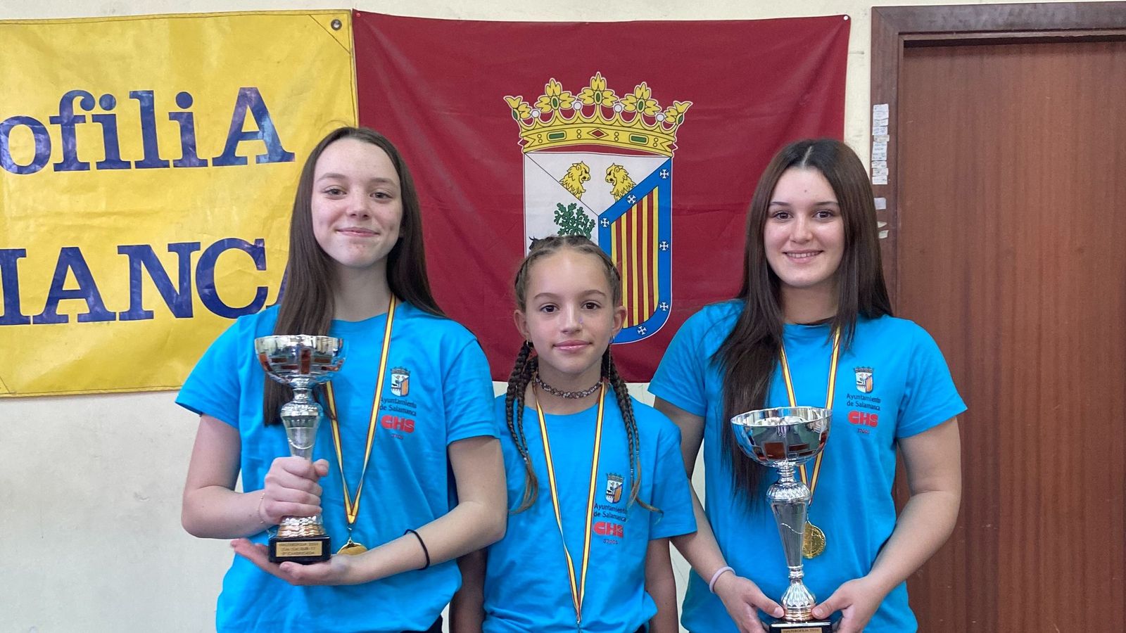 Irene, Julia y Claudia