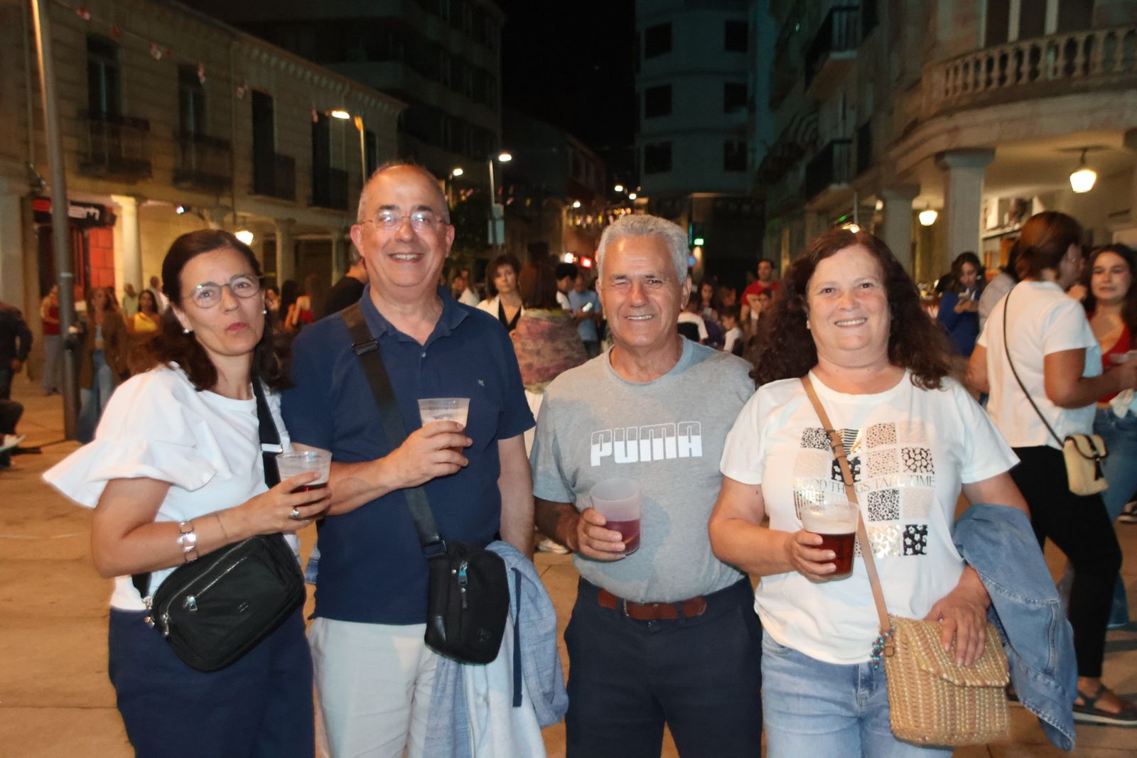 Panorama en la plaza Mayor de Guijuelo