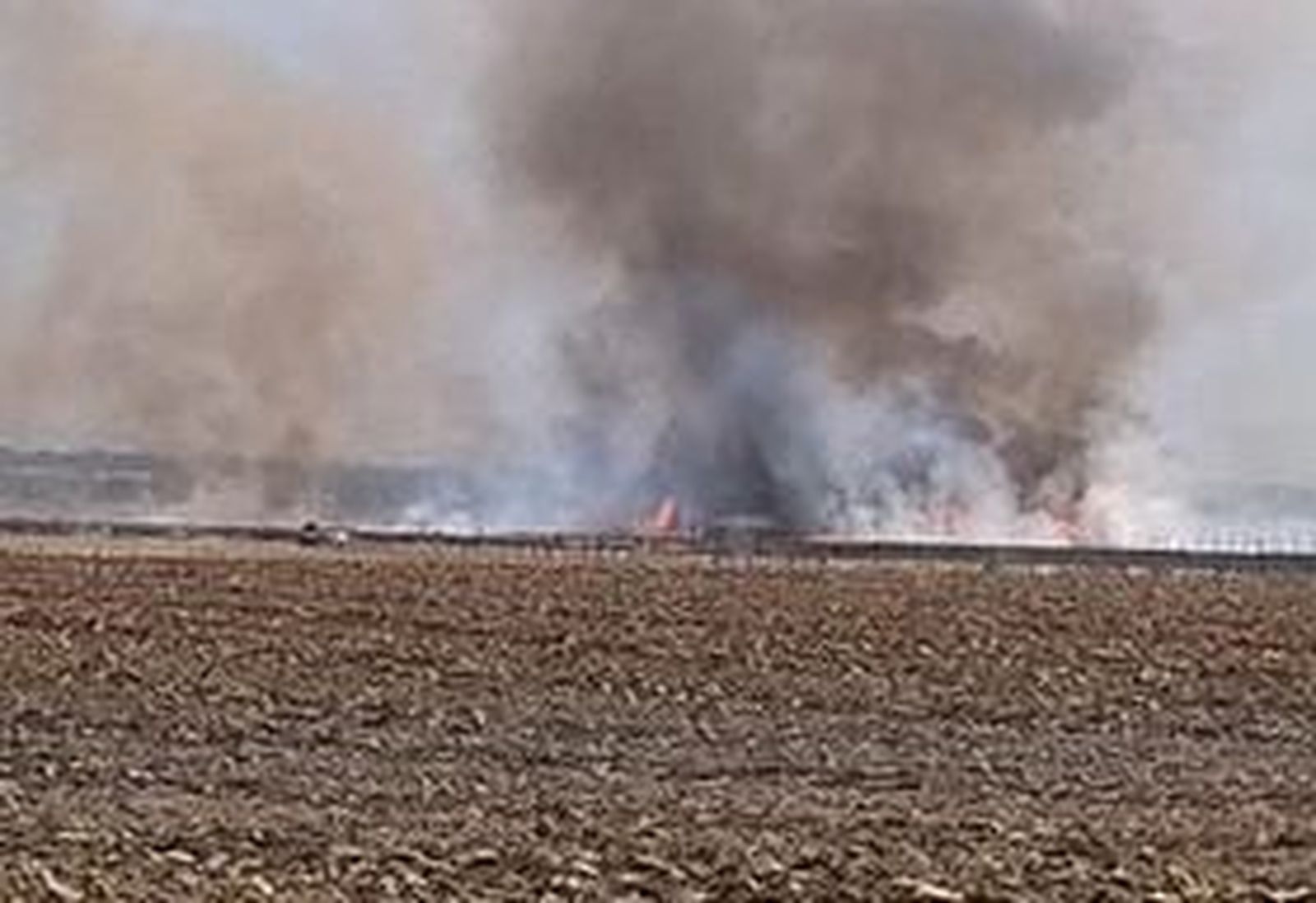 Incendio en La Fuente