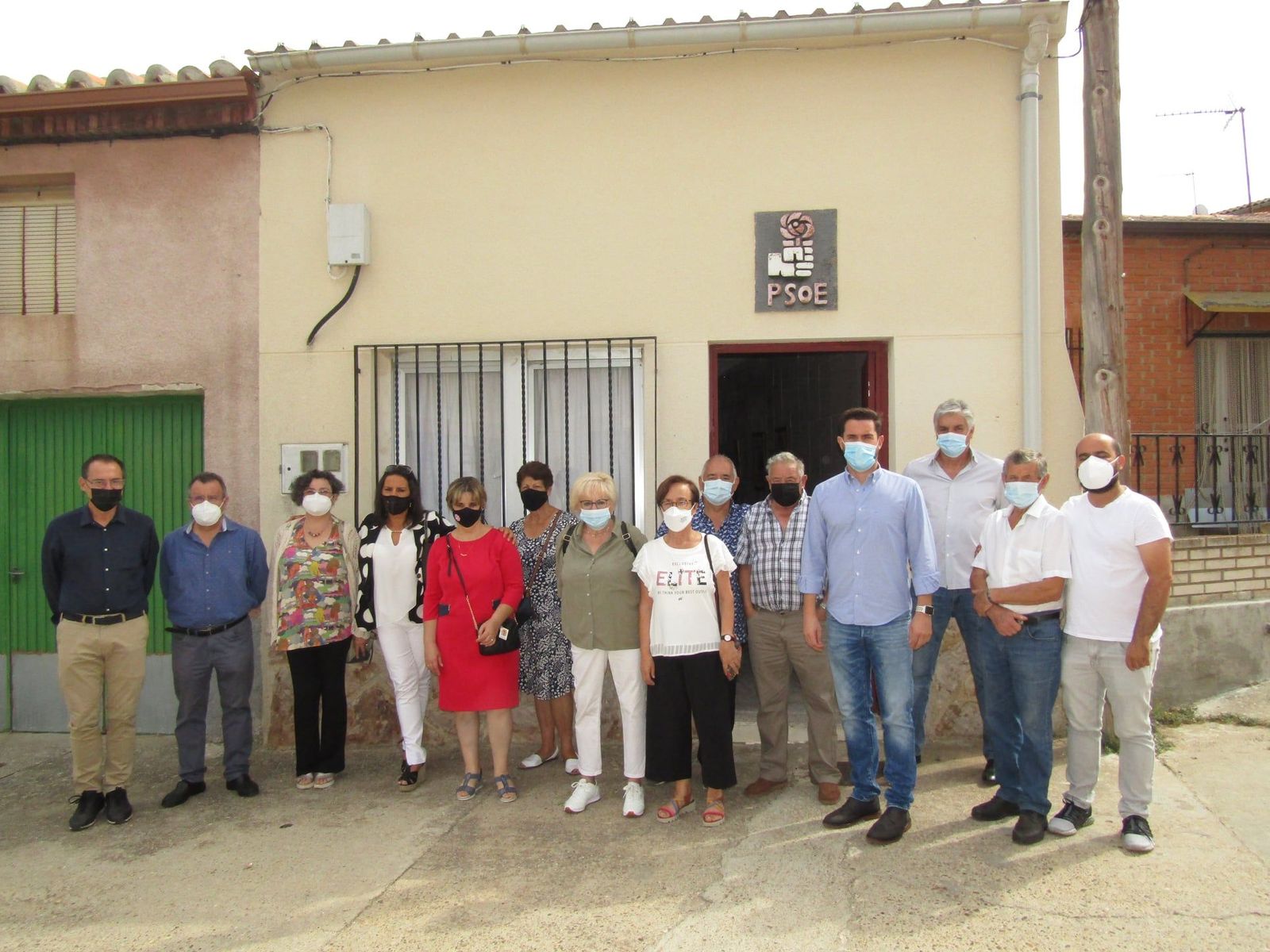PSOE Zamora. Visita San Miguel de la Ribera