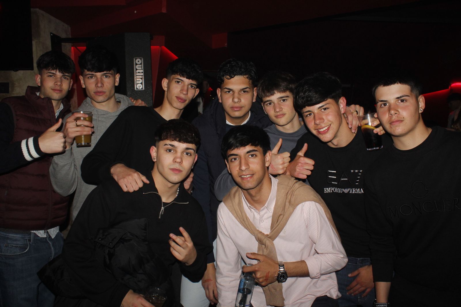 Salamanca de noche, sabado 11 de abril