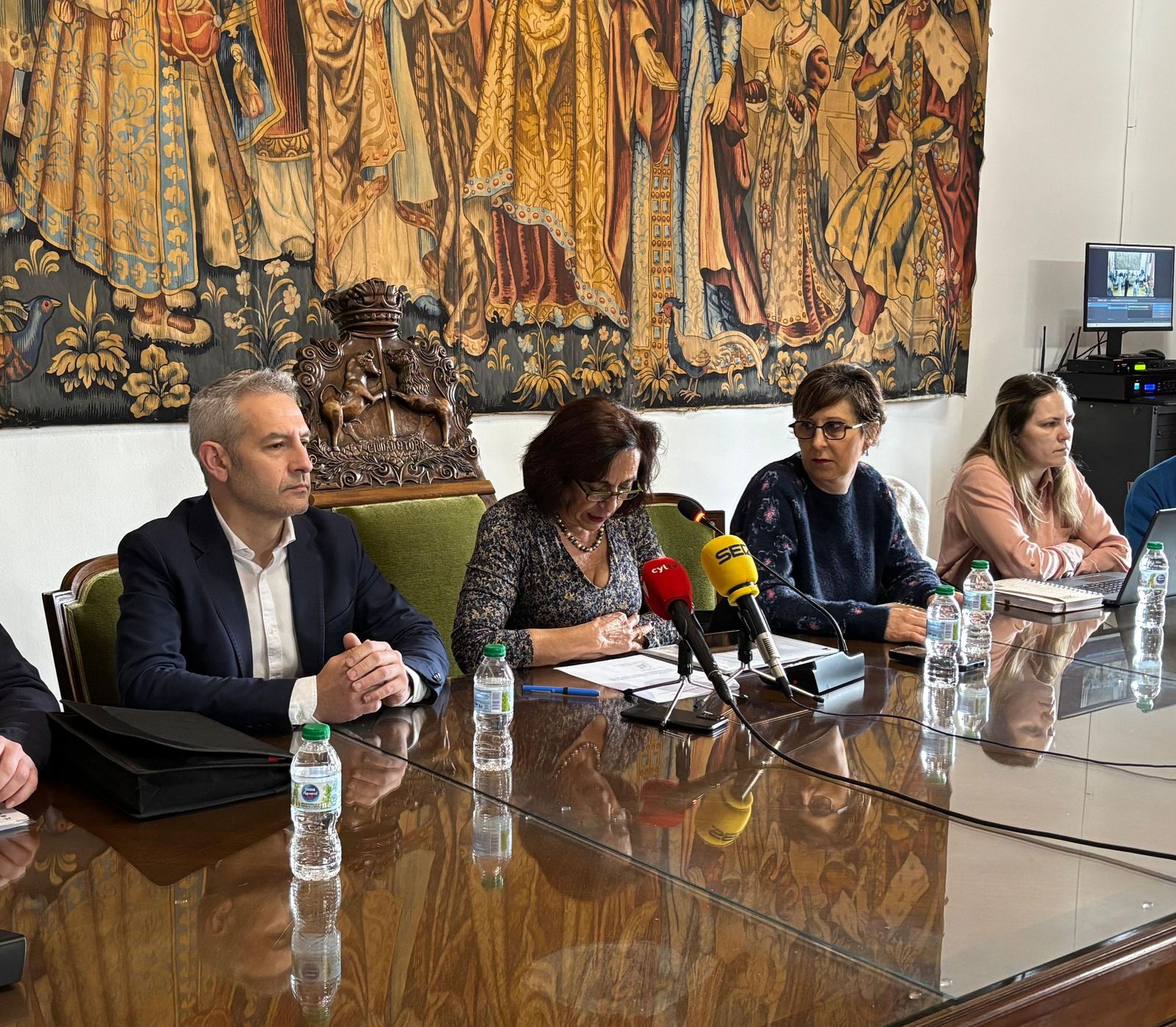 Imagen del pleno celebrado en el Ayuntamiento de Toro