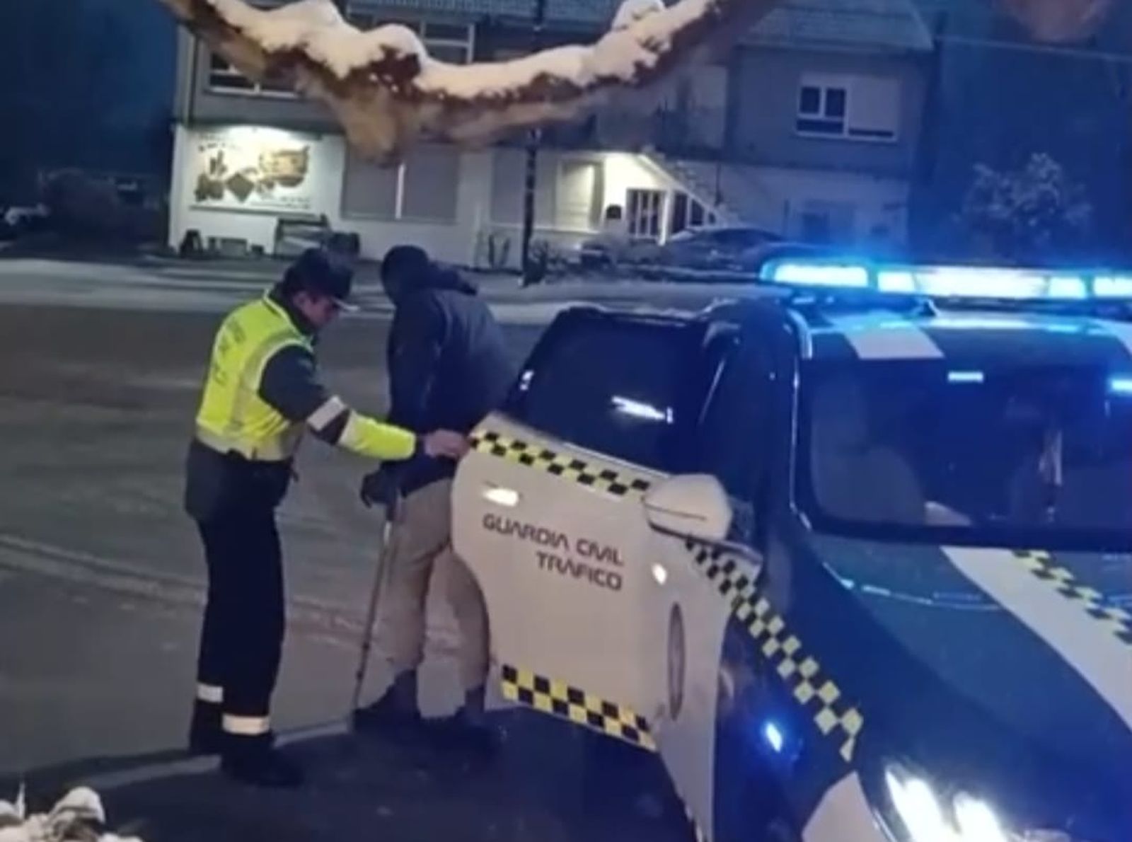 Un incidente en la provincia de Zamora durante el temporal