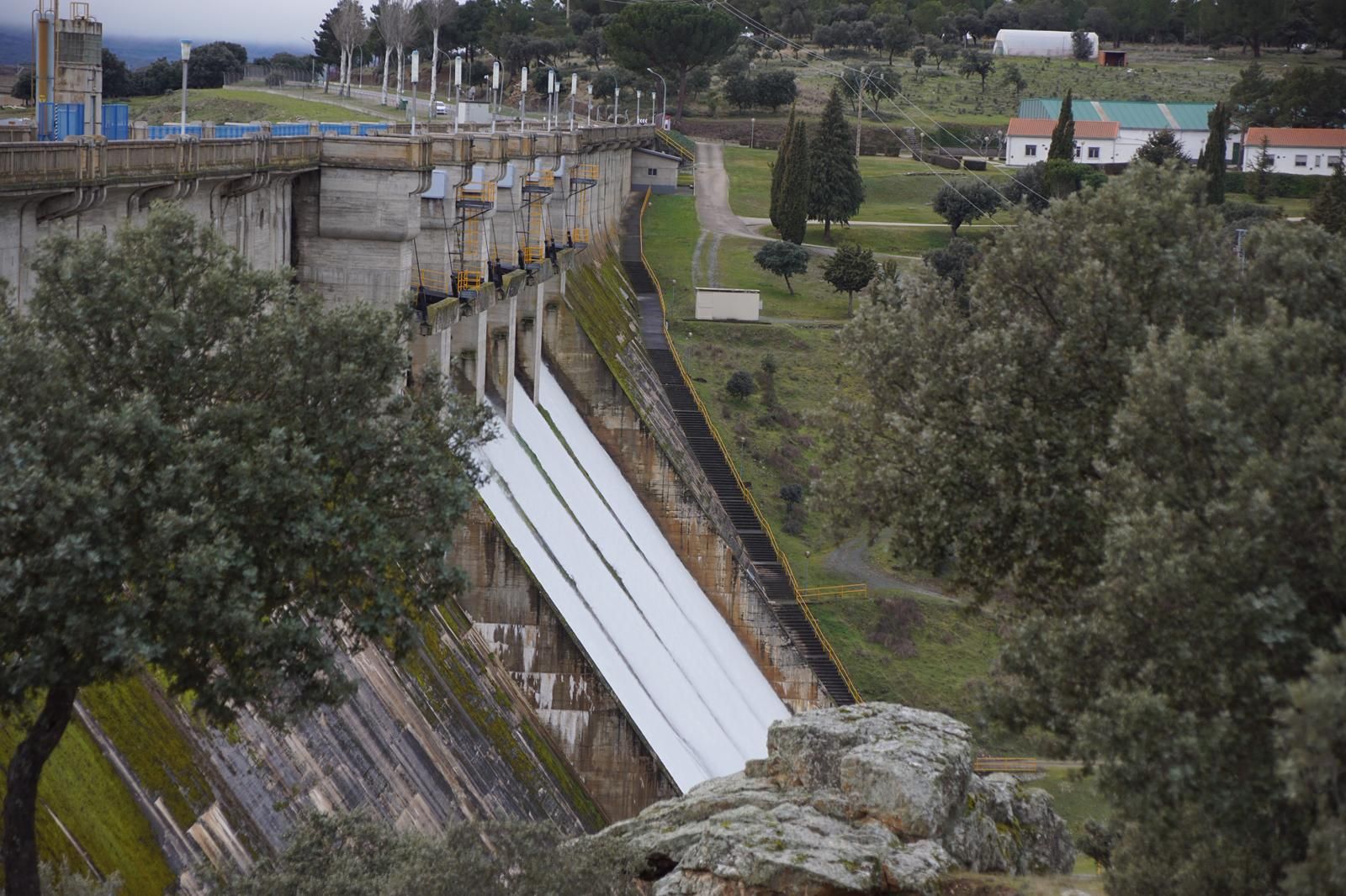 Este es el estado actual del pantano de Santa Teresa tras las lluvias de los últimos días en Salamanca