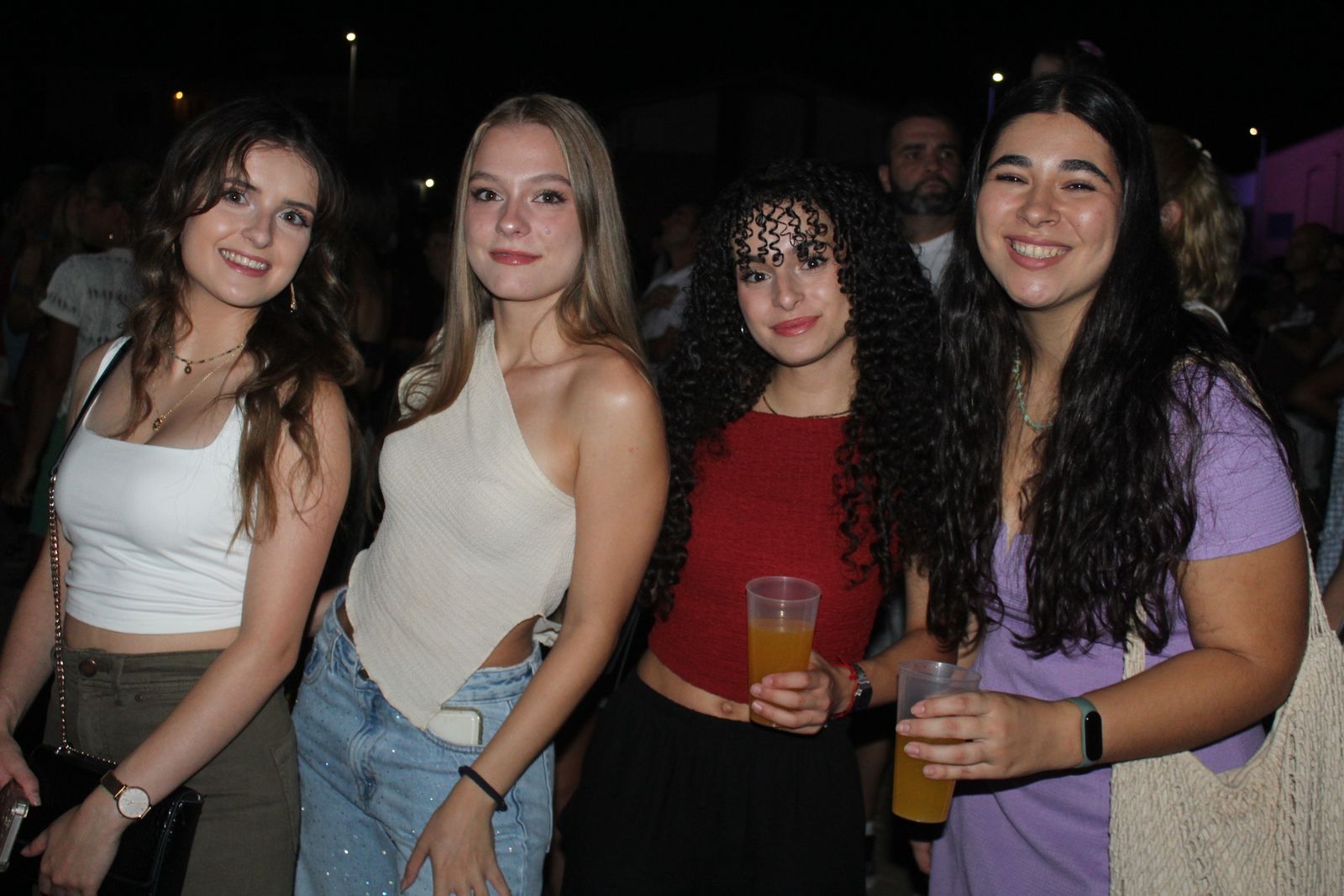 Salamanca de noche, sábado 23 de agosto