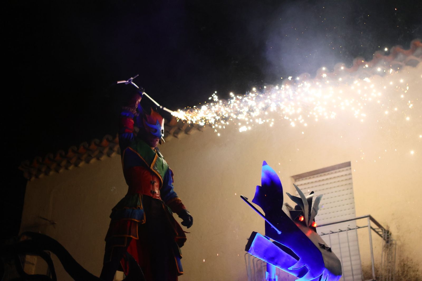 Correfoc Damonion en Villamayor