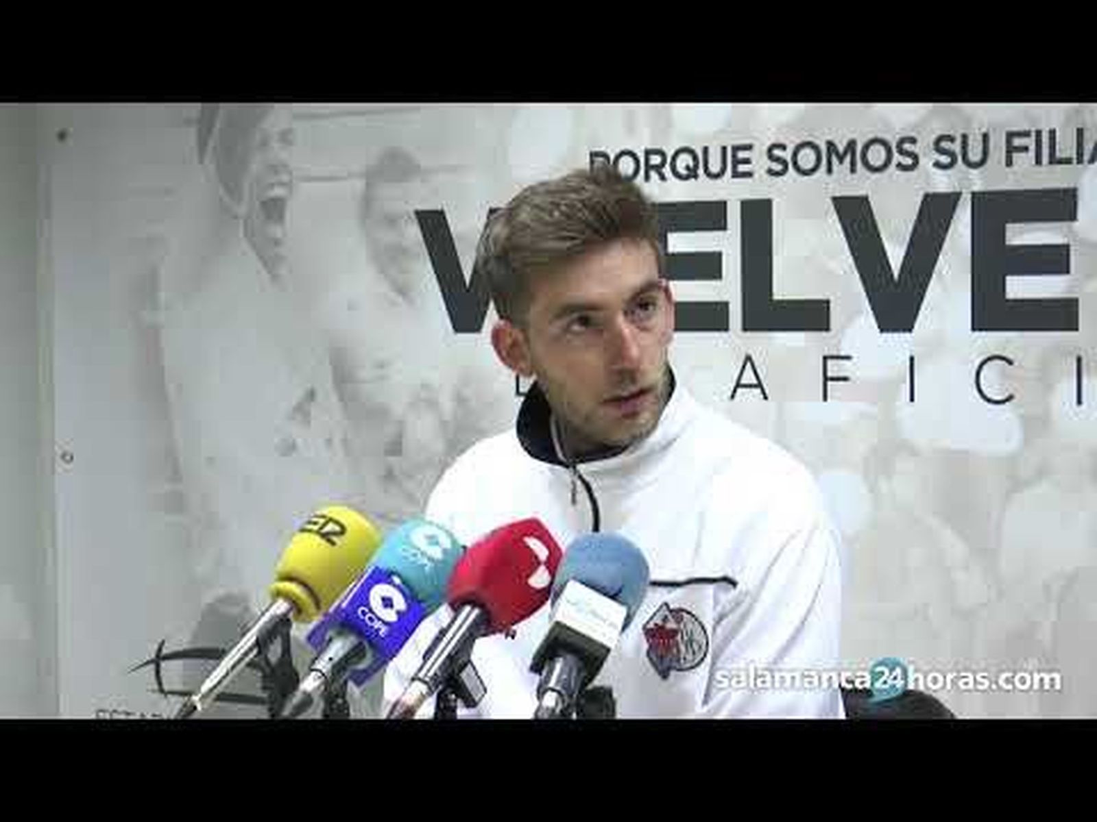 Rueda de prensa tras el Salmantino - Astorga