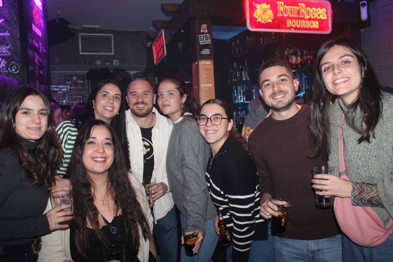 Salamanca de noche, sábado 22 de noviembre