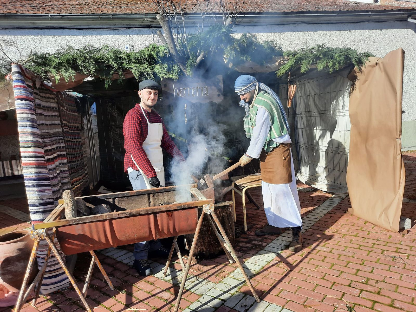 Belén viviente en Garcihernández