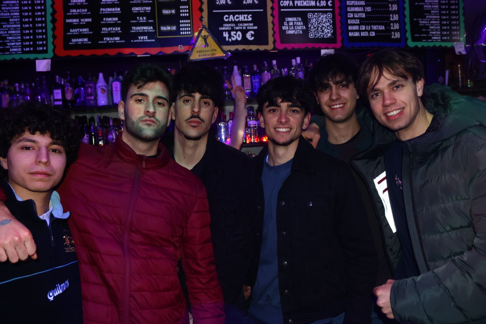 Salamanca de noche, jueves 19 de febrero