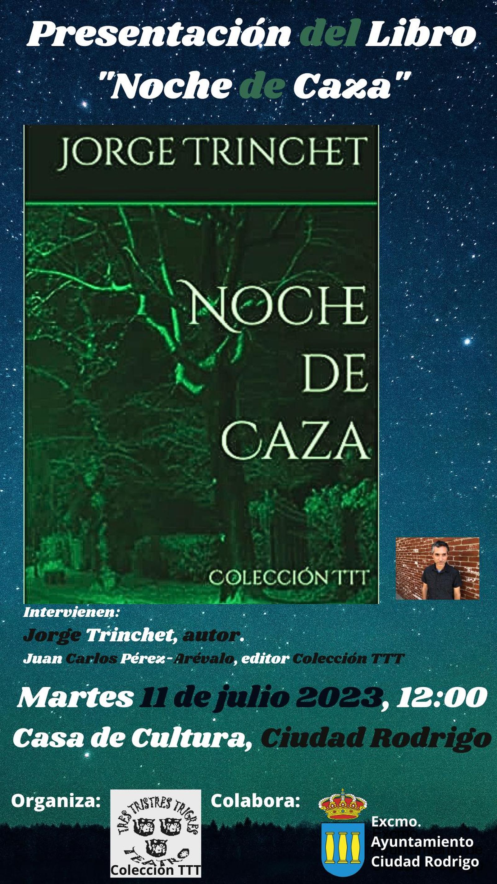 Cartel Noche de Caza Ciudad Rodrigo