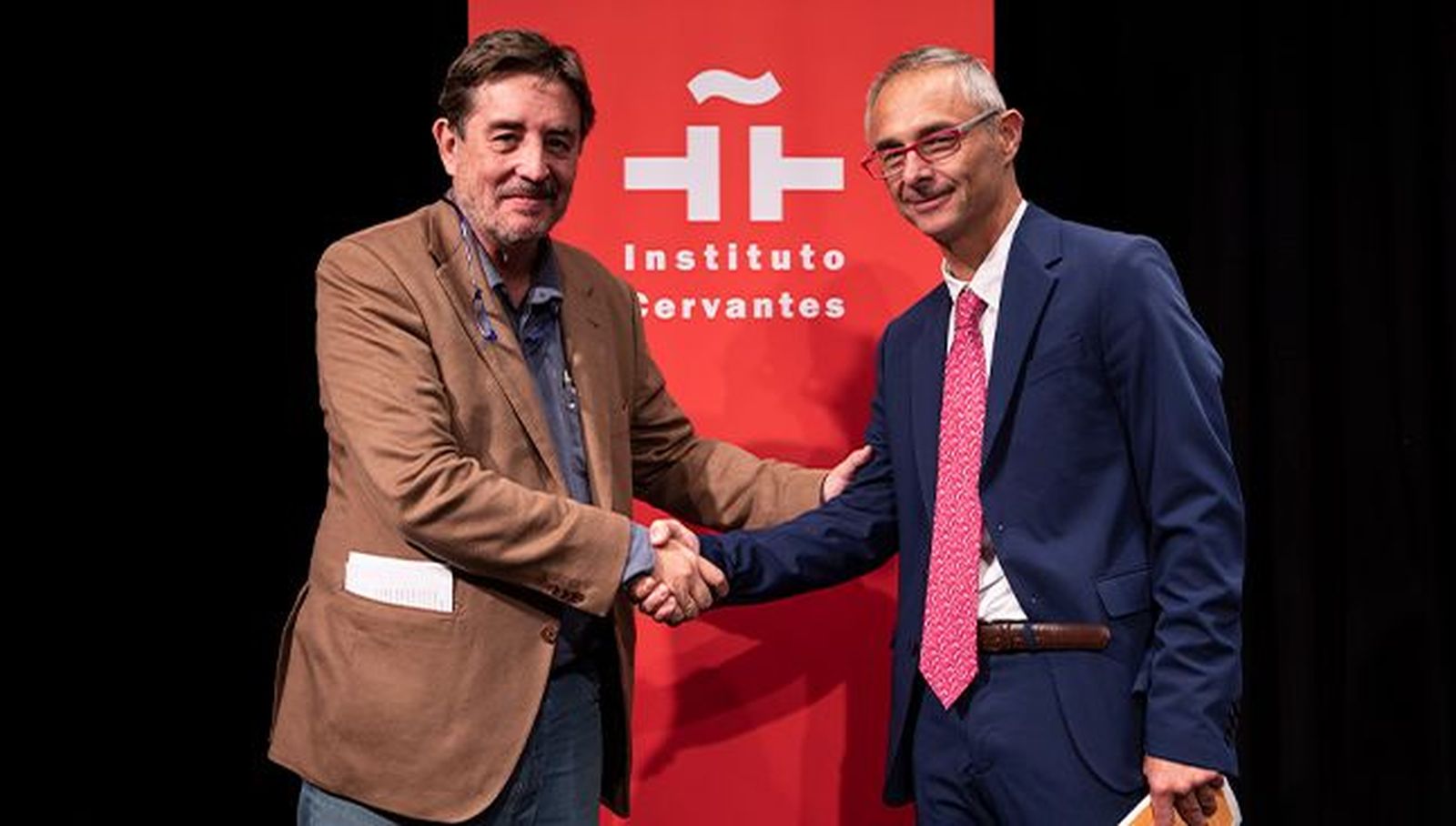 Luis García Montero y Ricardo Rivero
