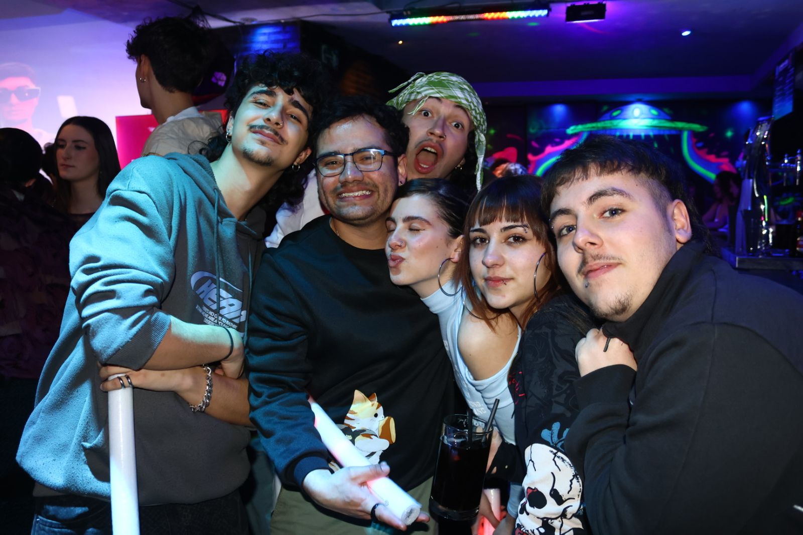 Salamanca de noche, jueves 19 de febrero