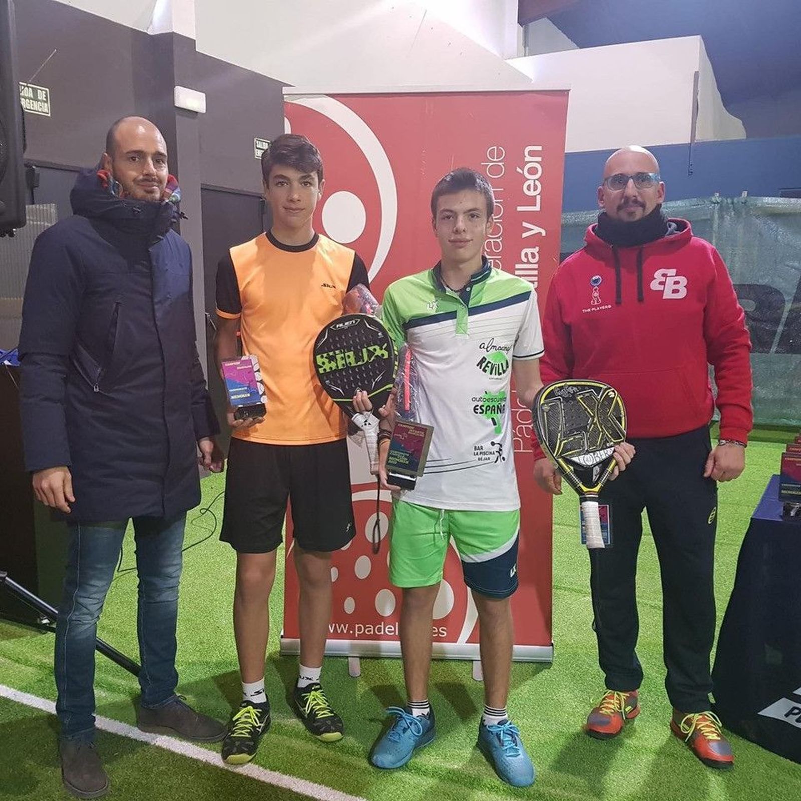 Campeones CYL 2019 Rodirgo Mantique y Daniel Callegas