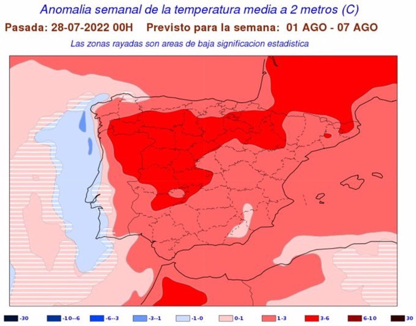 Mapa elaborado por AEMET