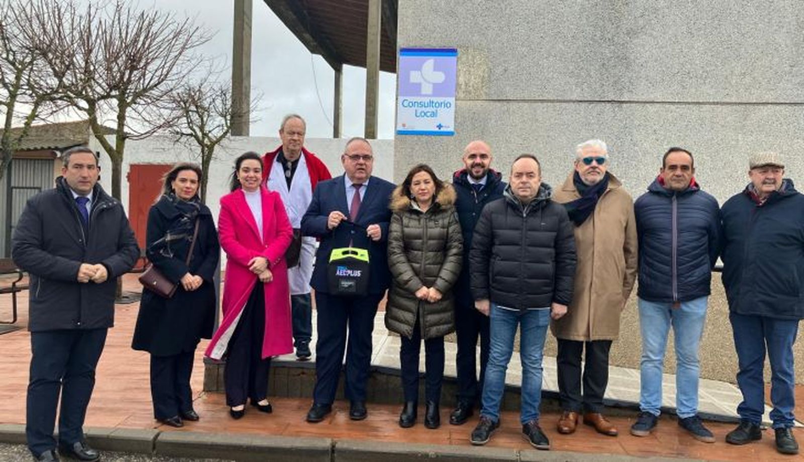 Visita consejero Sanidad Alejandro Vázquez a Gomecello