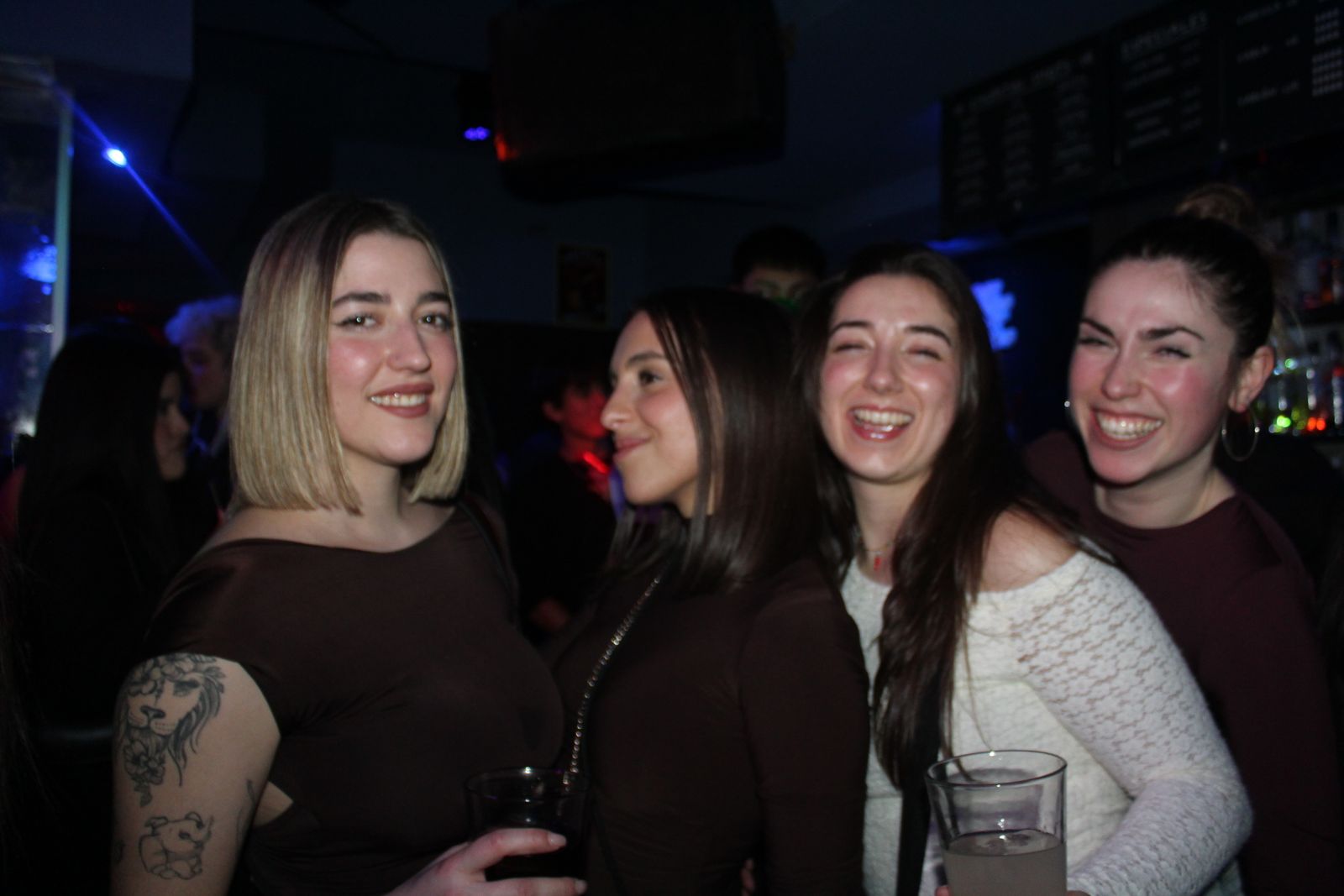 Salamanca de noche, sabado 24 de enero