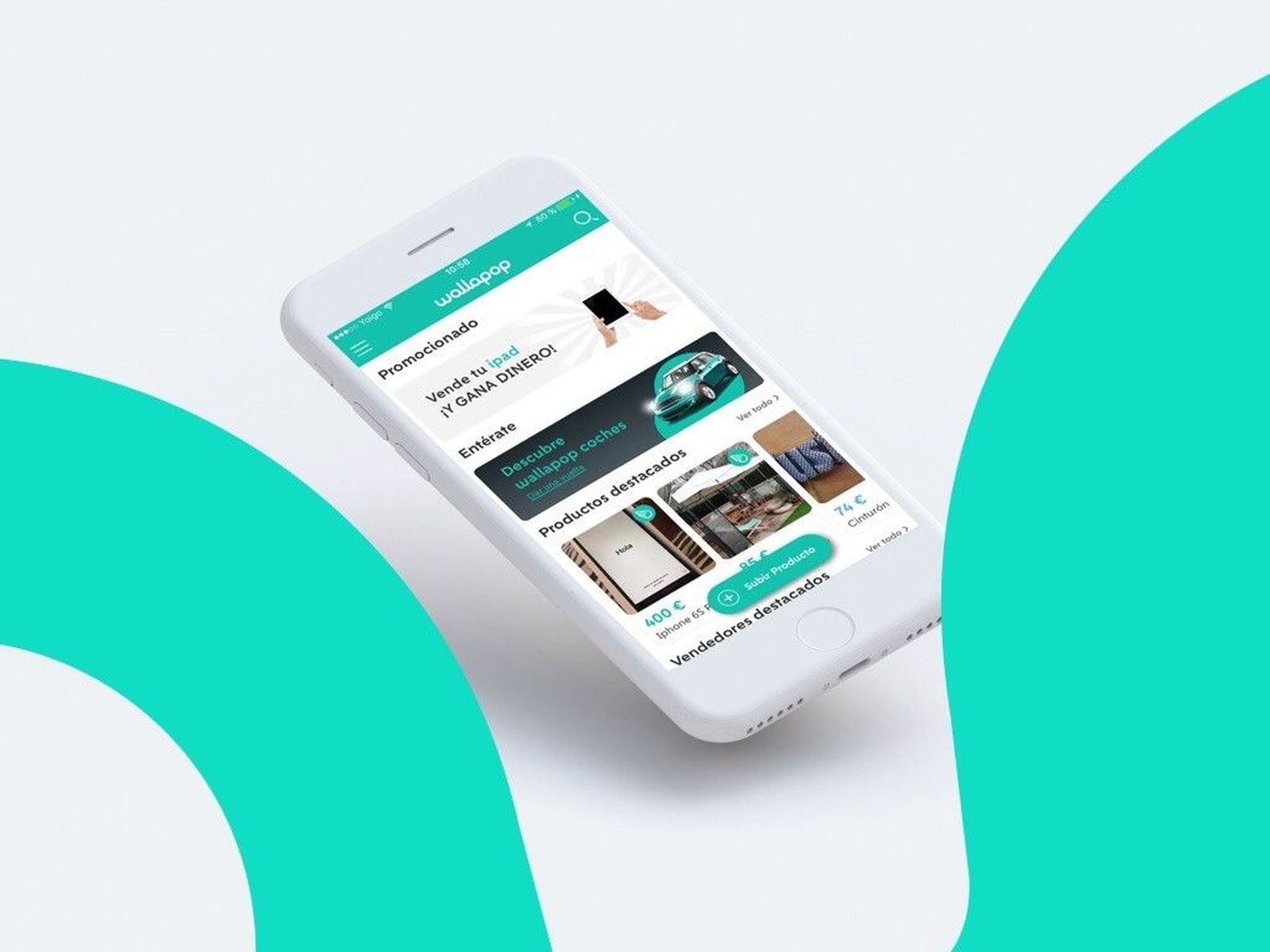 Aplicación de compra-venta wallapop