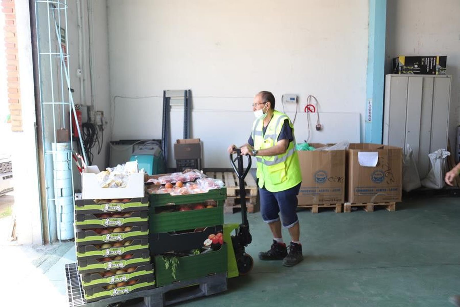 Banco de alimentos. Archivo