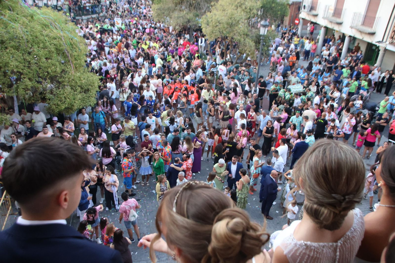 Peñaranda, Chupinazo y presentación de las reinas y damas