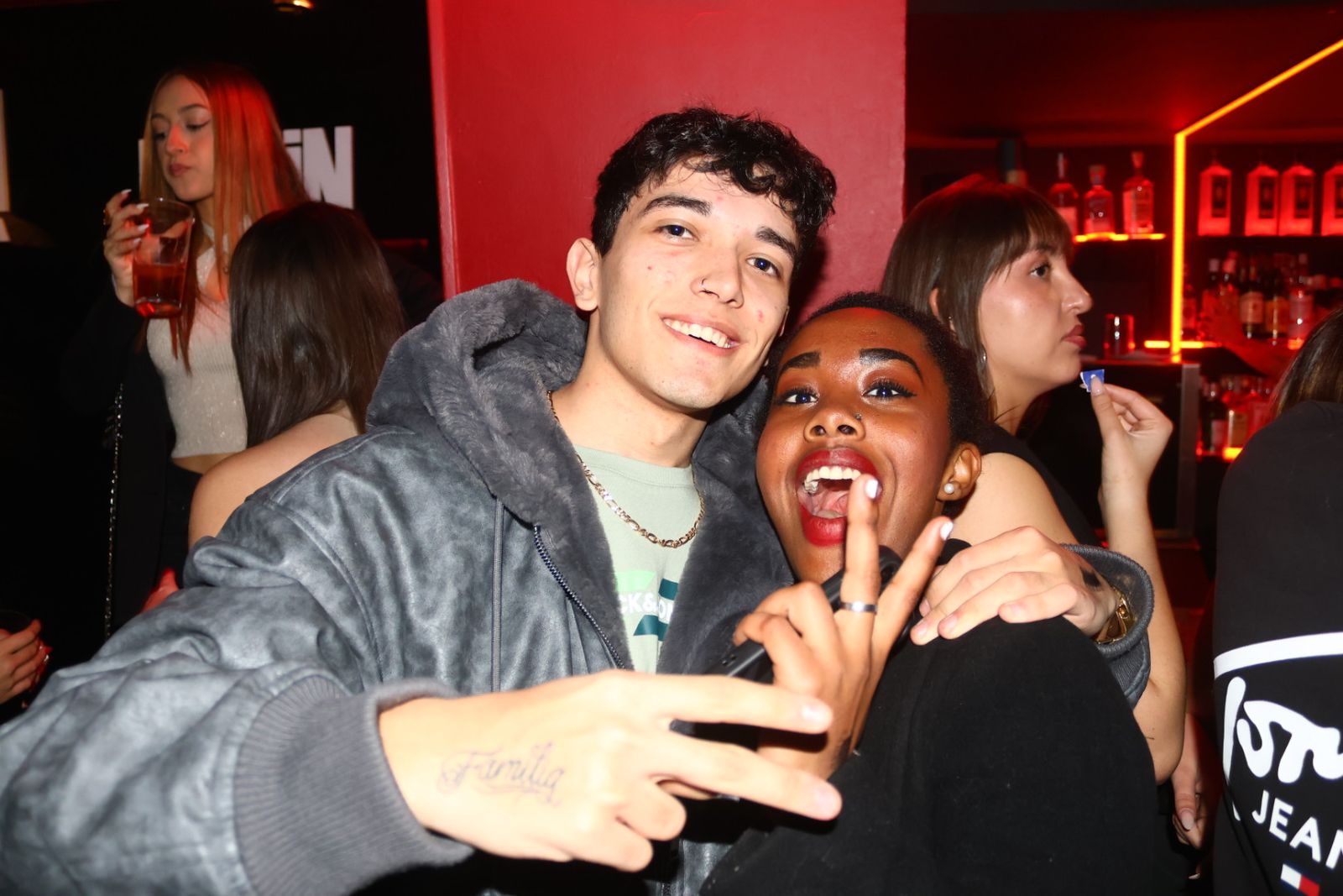 Salamanca de noche, sábado 21 de febrero