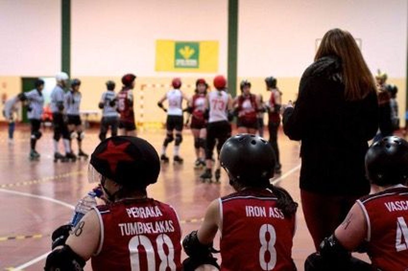 Imagen de varias jugadoras del Kinkicharras.