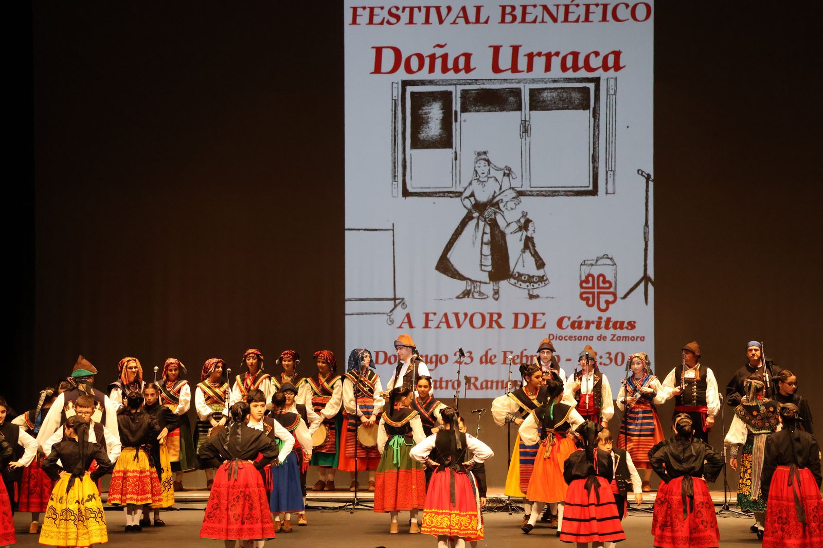 Gala Doña Urraca a favor de Cáritas