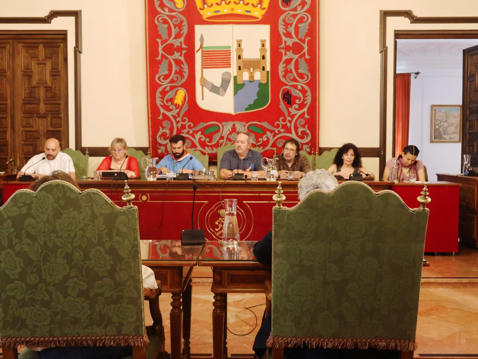 Imagen de archivo de un pleno del Ayuntamiento de Zamora.