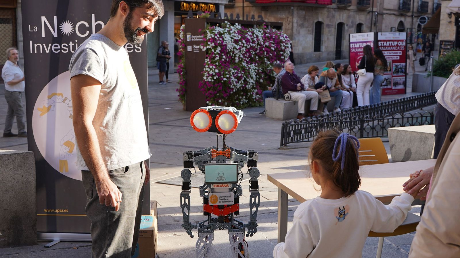 La UPSA celebra la Noche Europea de los Investigadores con actividades para todos los públicos en la calle