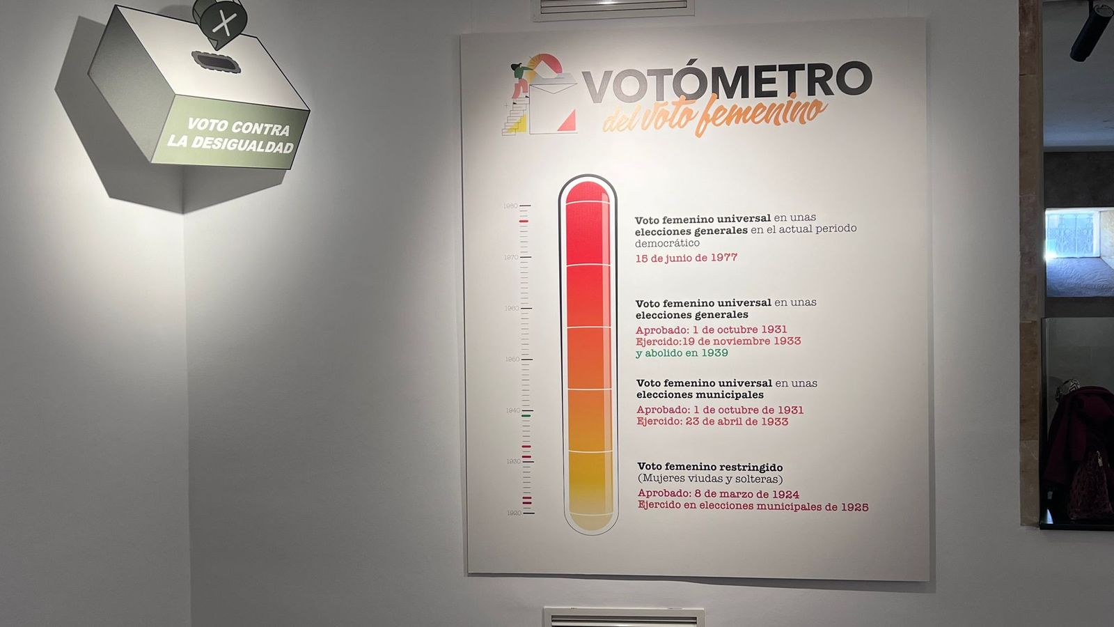 La muestra 'Clara Campoamor: la mujer más allá del voto'