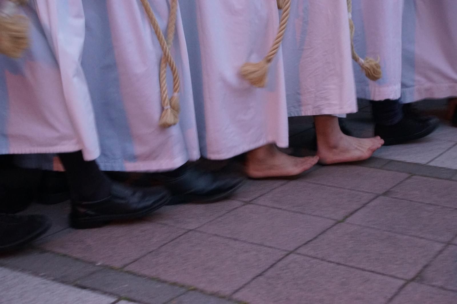 María Nuestra Madre y el Cristo del Amor y de la Paz en la procesión de la Semana Santa 2026 en Salamanca