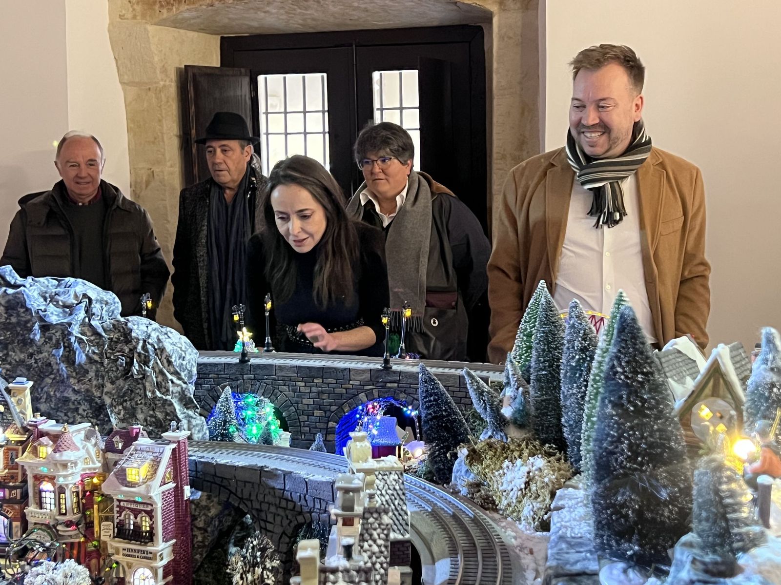 Ciudad de Navidad en la Torre de los Anaya