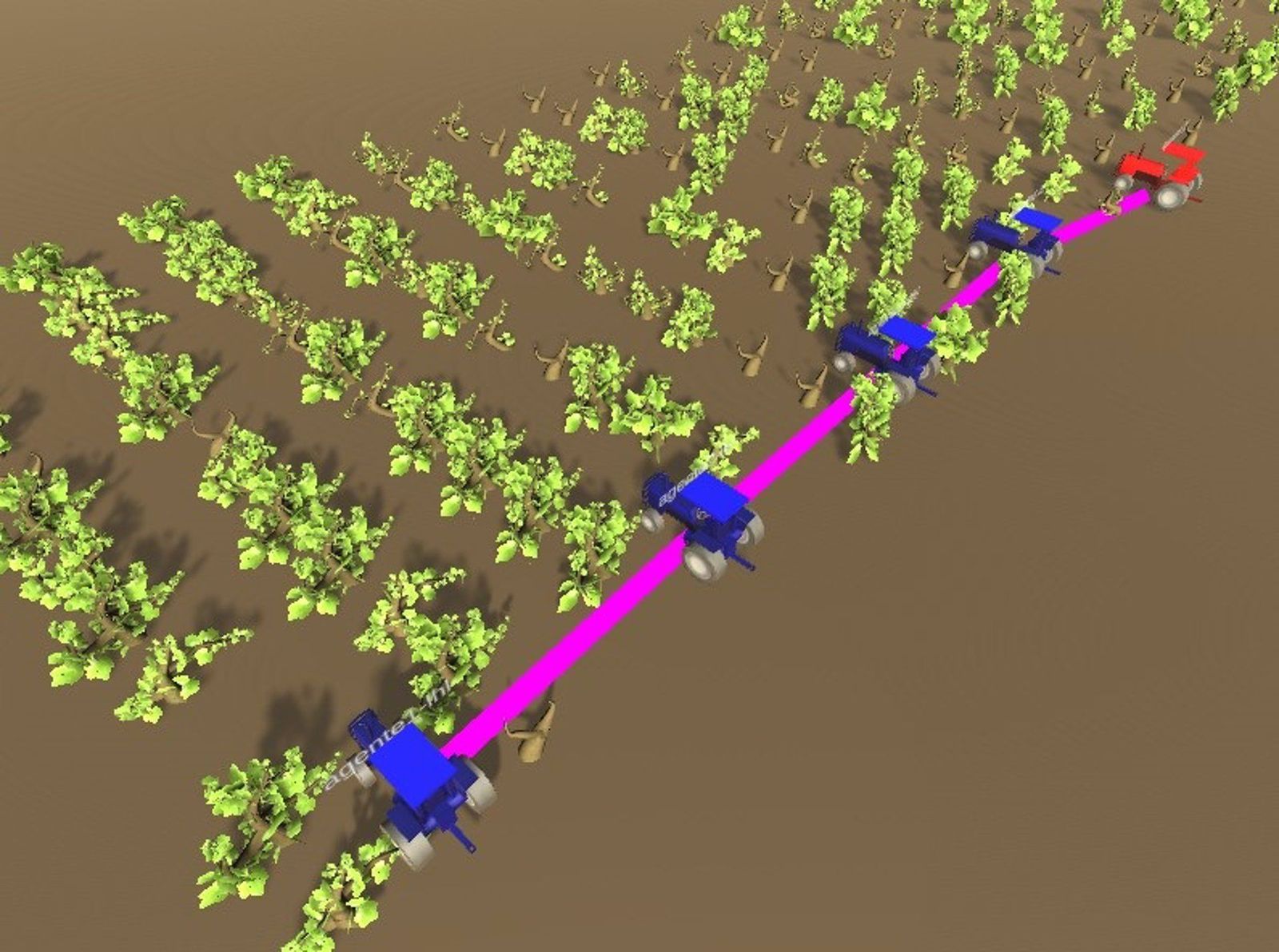 Simulación del proyecto. Foto de EP / VRAIN