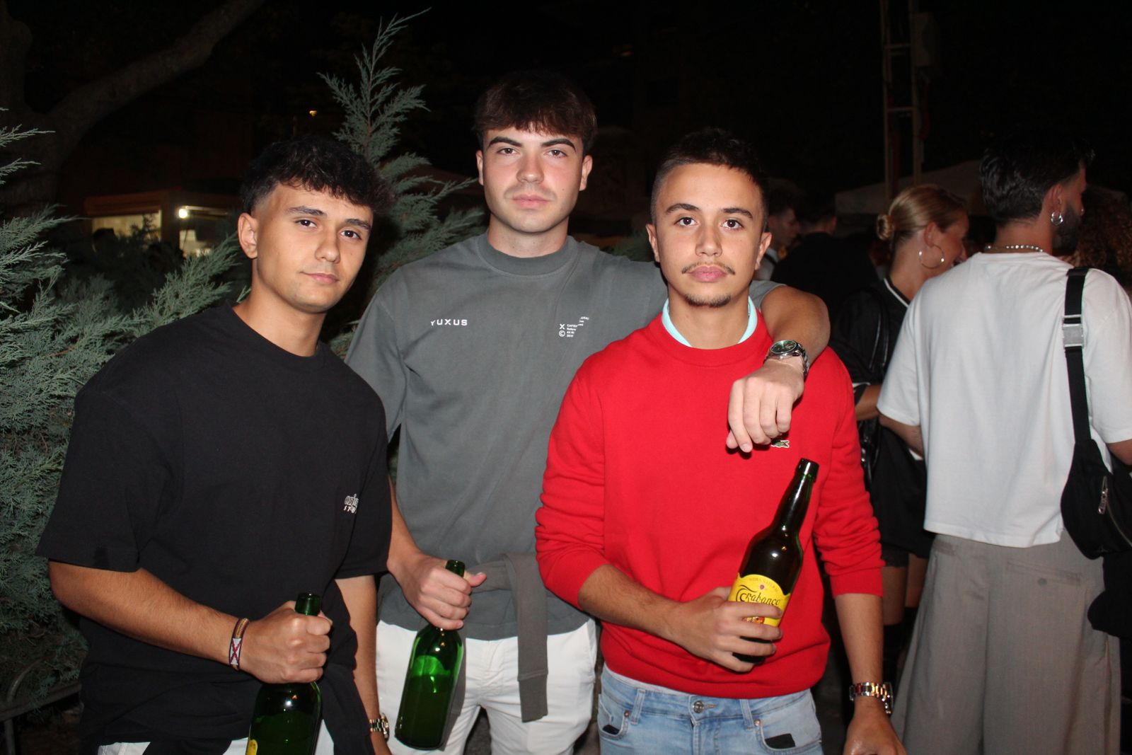 Ambiente en la Feria de Día en la tarde de este sábado