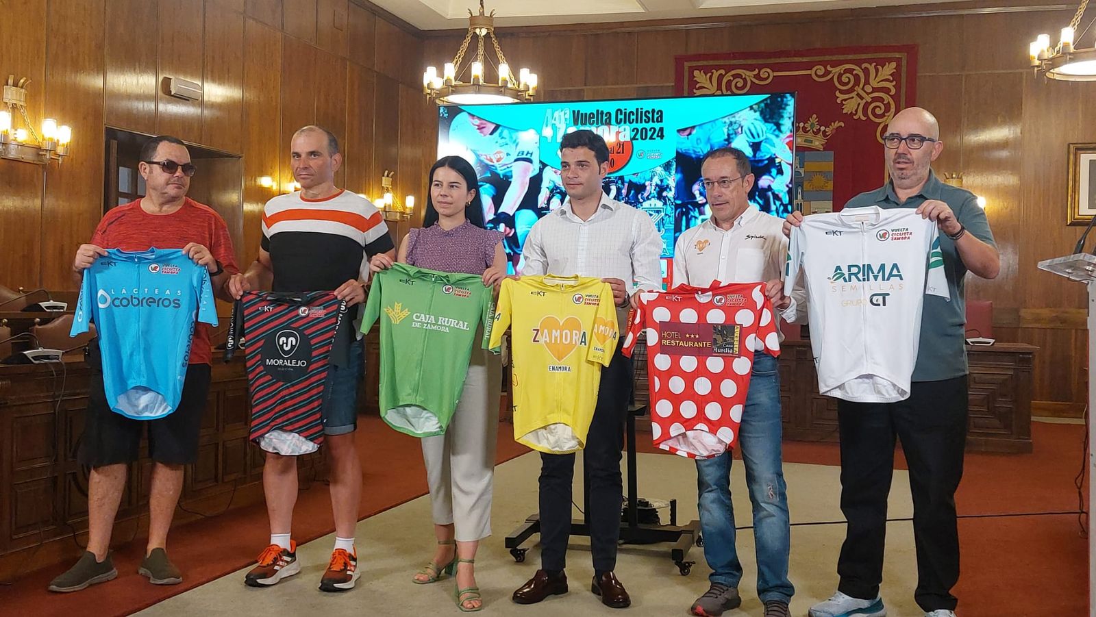 Presentación vuelta ciclista a Zamora