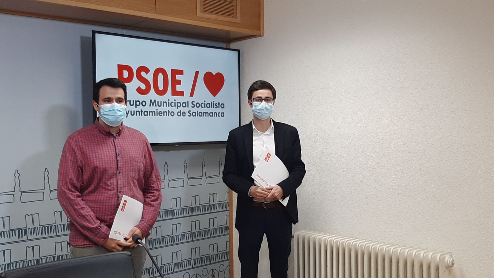 Álvaro Antolín y José Luis Mateos