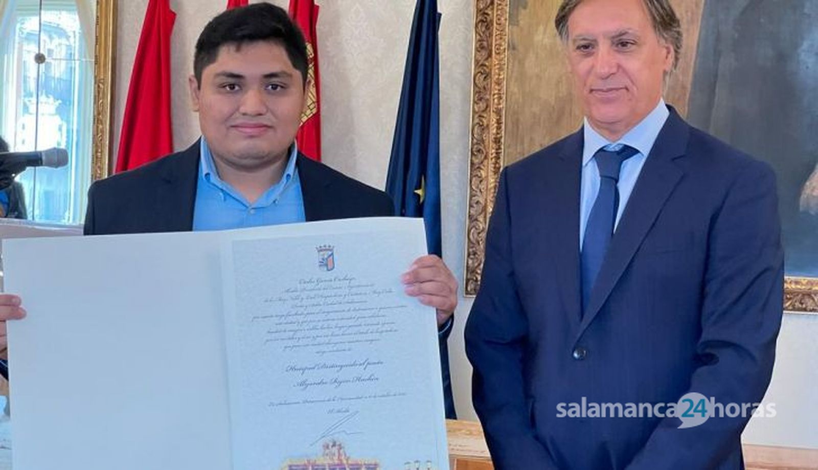 Huéspedes Distinguidos al poeta Alejandro Rejón. Foto S24H