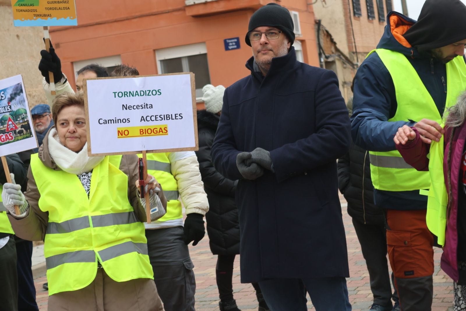 Protesta ciudadana por la planta de biogas en Castellanos de Villiquera