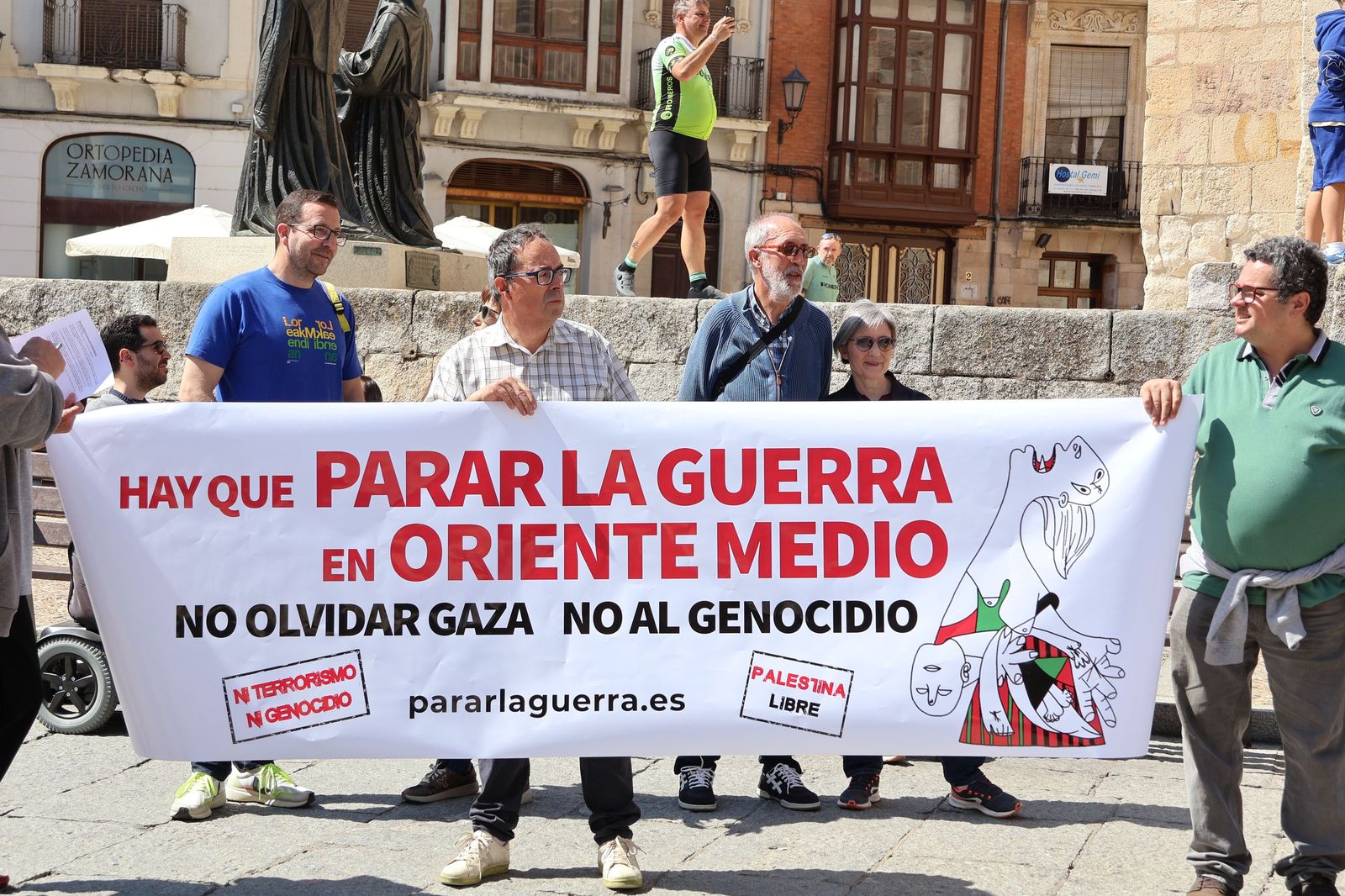 Concentración Parar la Guerra en Oriente medio