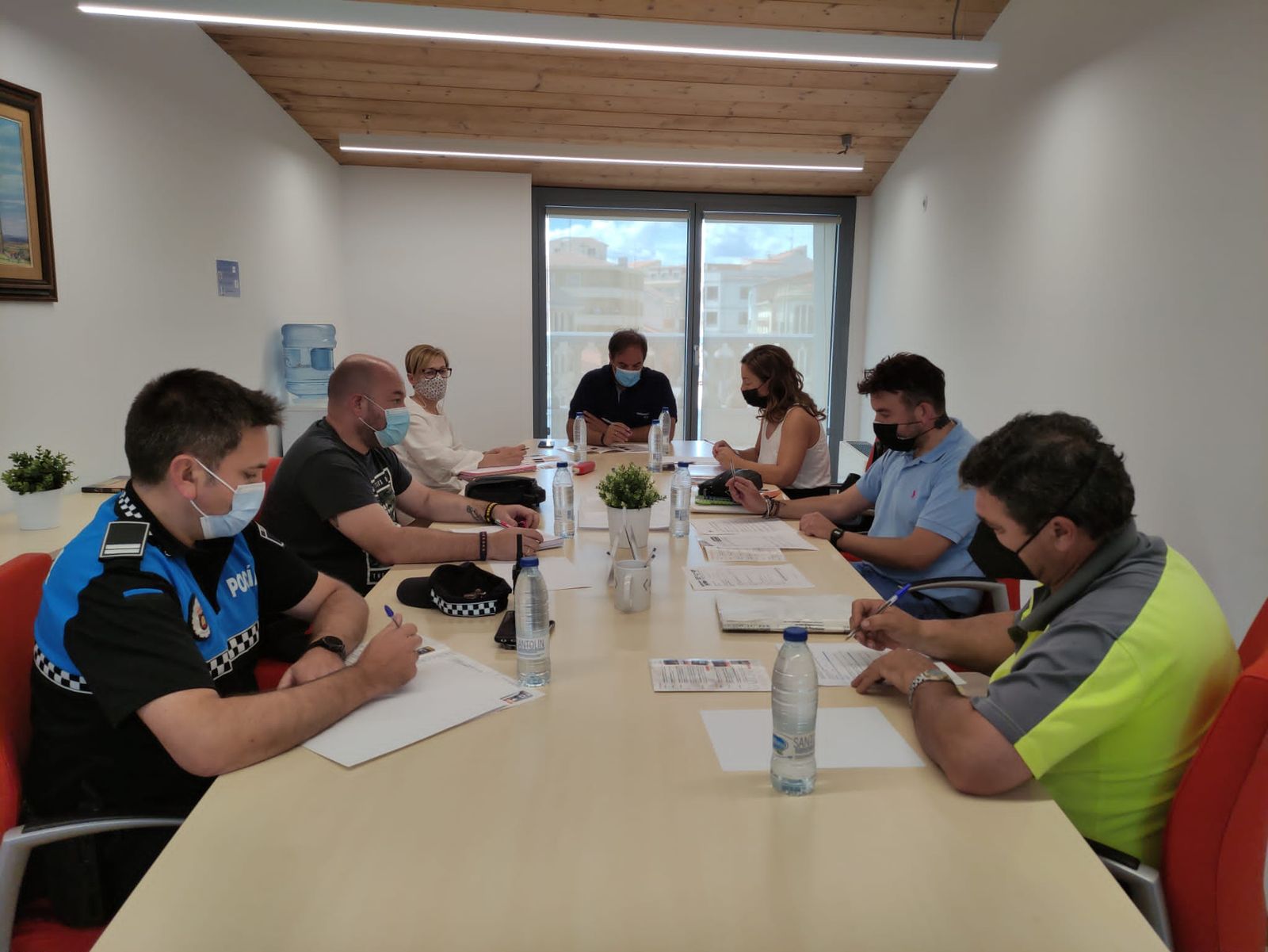 Reunión Comité de Seguridad para las Ferias y Fiestas de Guijuelo.