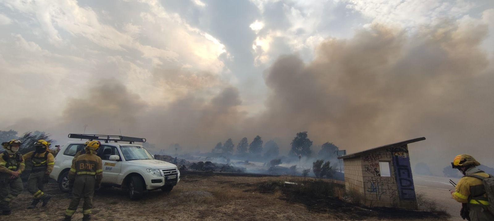 Incendio en la Sierra de la Culebra (2)