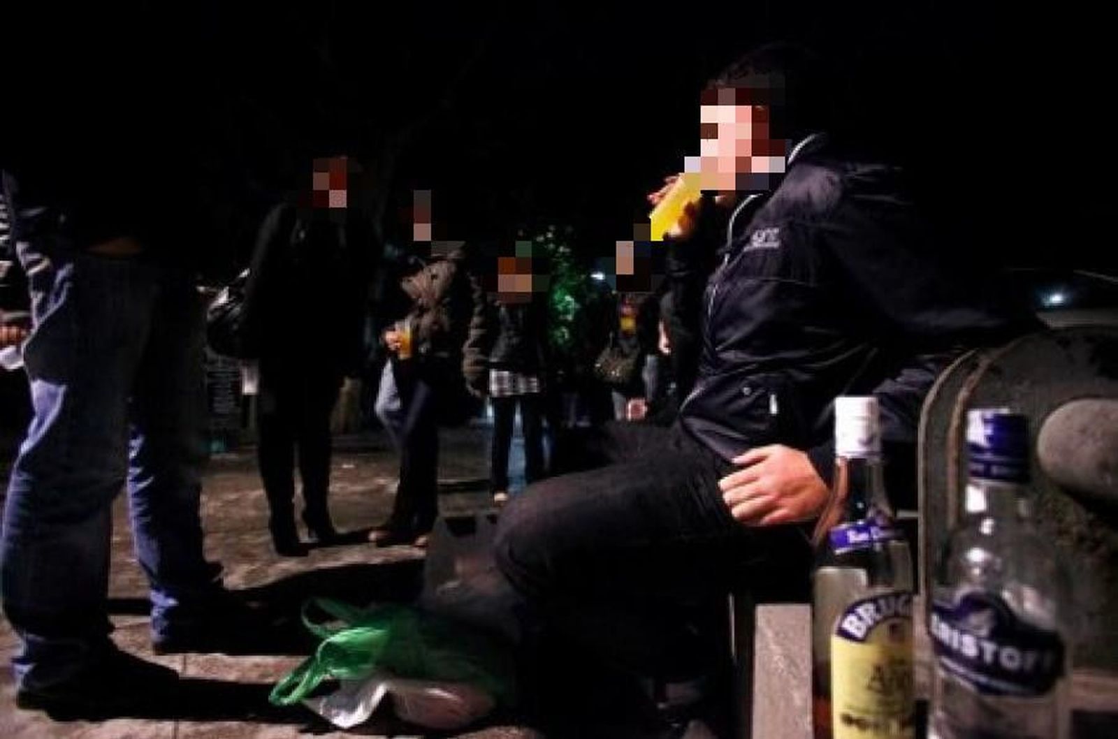 Botellón jóvenes alcohol Zamora.