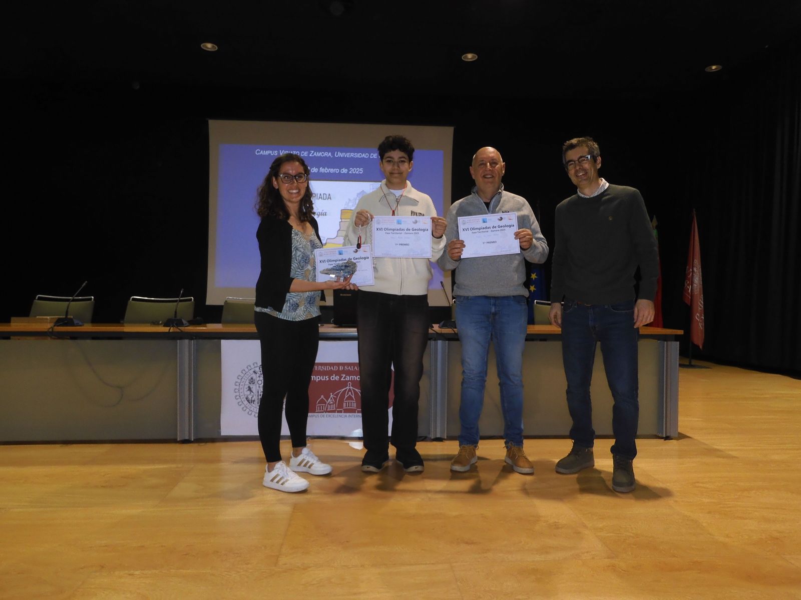 La fase provincial de la Olimpiada de Geología ya tiene ganadores