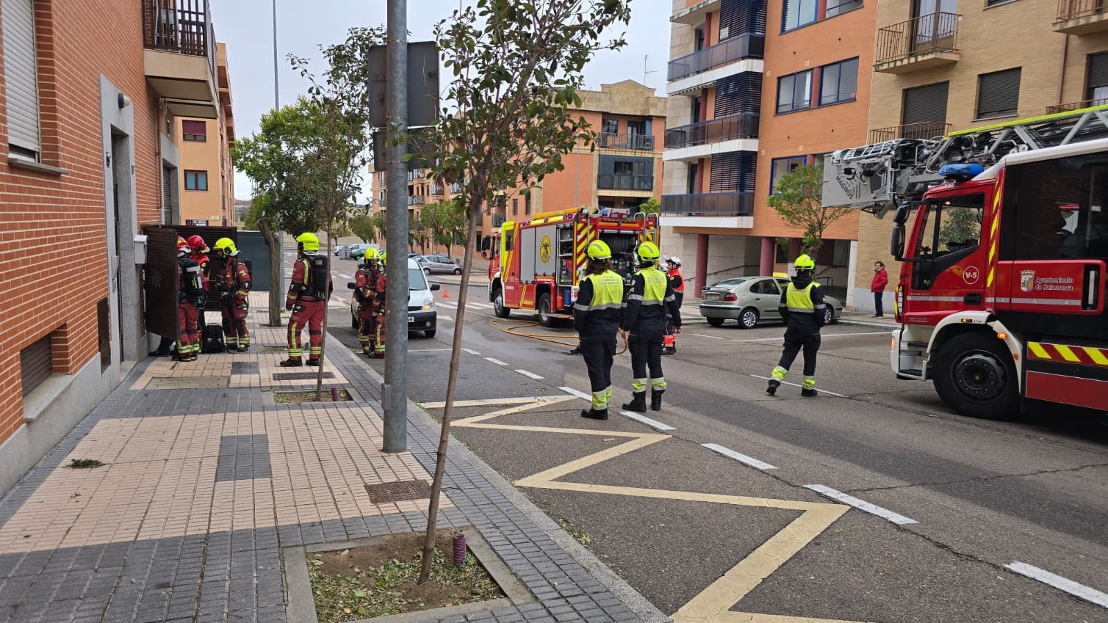 Fuga de gas en la calle de los Toreses