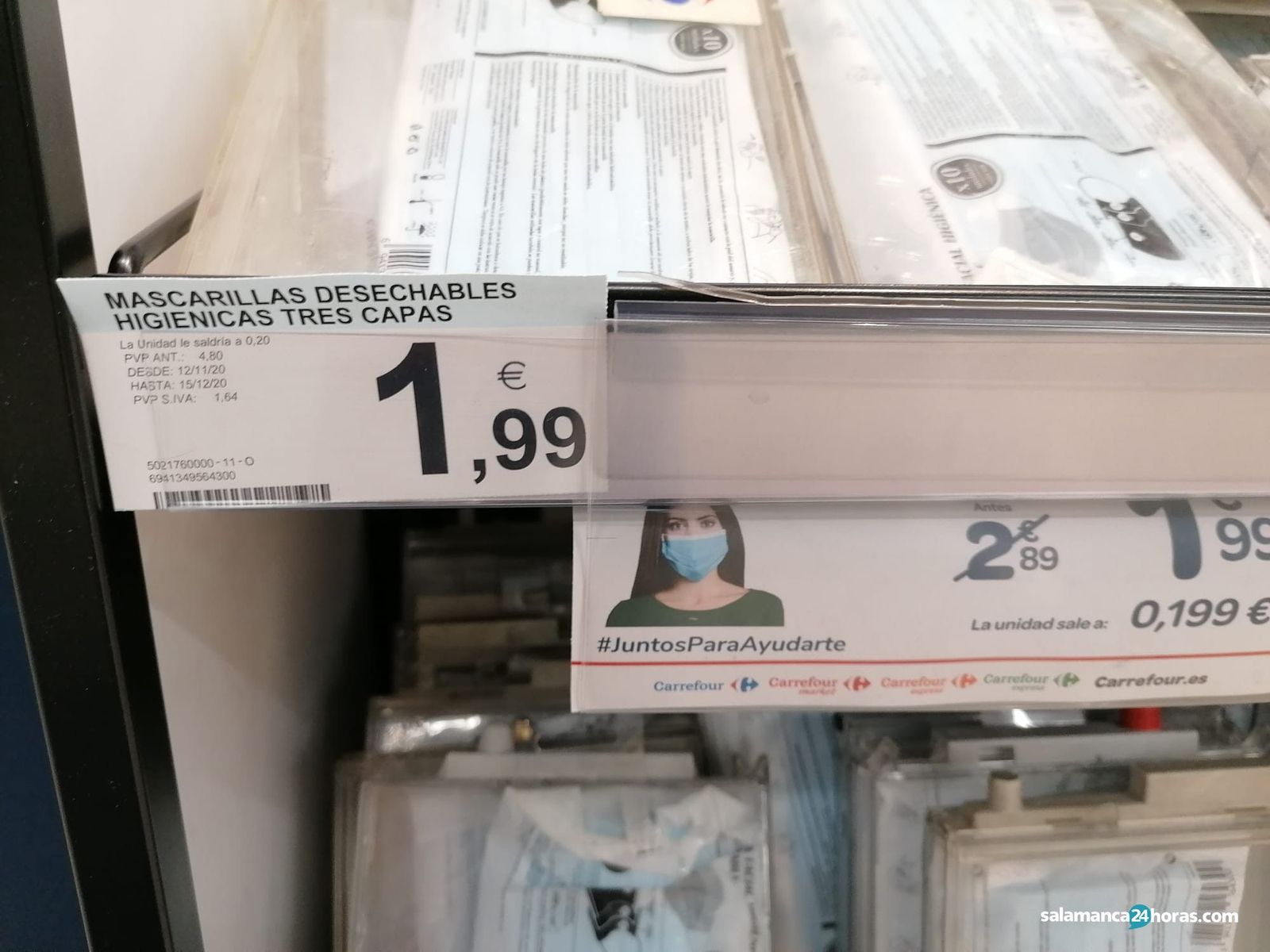Mascarilla CARREFOUR